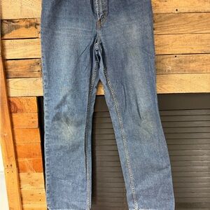 GAP Women's Straight Leg Blue Jeans